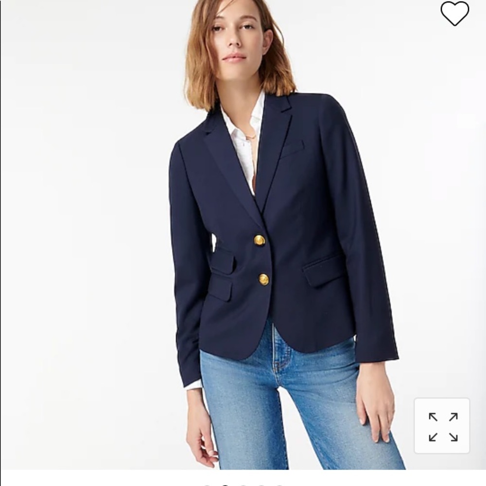 J Crew Schoolboy Blazer. New wotags   Navy. Wool.